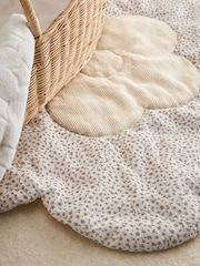 Natural Flower Baby 100% Cotton Mat - Image 1 of 7