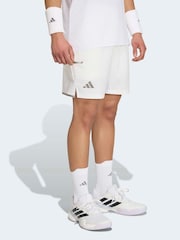adidas White Climacool Tennis Shorts & Inner Tights Set Pro - Image 1 of 7