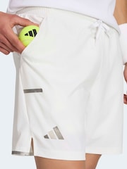 adidas White Climacool Tennis Shorts & Inner Tights Set Pro - Image 4 of 7