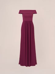 Adrianna Papell Crepe Chiffon Gown - Image 6 of 7