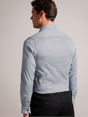 Ted Baker Blue Faenza Geo Shirt - Image 2 of 6