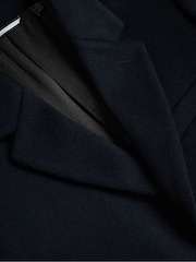 Ted Baker Blue Rueby Wool Blend City Coat - Image 6 of 6