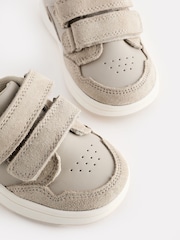 Neutral - Baby Velcrolukning Læder First Walker Sko - Billede 6 af 6