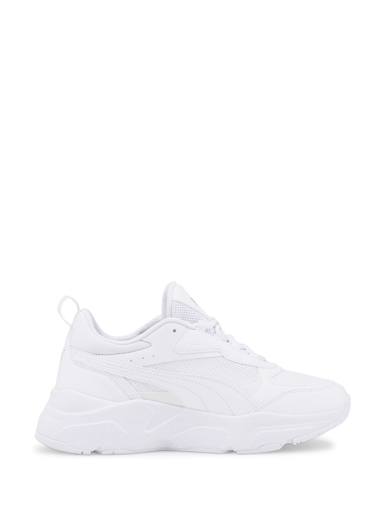 Puma White Cassia Trainers - Image 1 of 6
