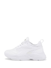 Puma White Cassia Trainers - Image 2 of 6