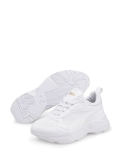 Puma White Cassia Trainers - Image 3 of 6
