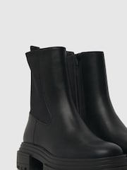 Schuh Alessia Chunky Sock Back Boots - Image 2 of 4