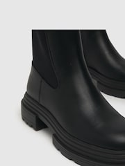 Schuh Alessia Chunky Sock Back Boots - Image 4 of 4
