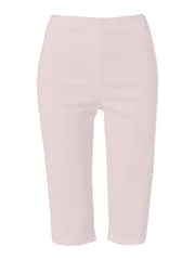 Roman Cream Knee Length Stretch Shorts - Image 3 of 3