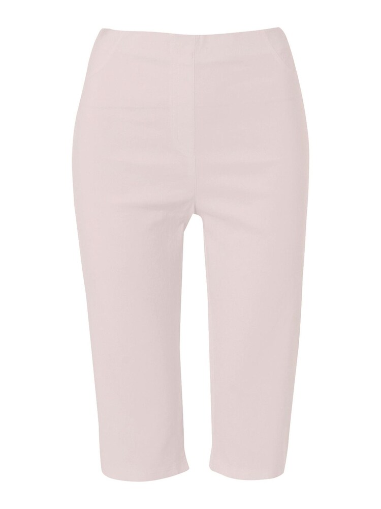 Roman Cream Knee Length Stretch Shorts - Image 3 of 3