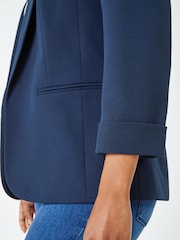 Roman Blue Petite Classic Stretch Blazer - Image 5 of 5