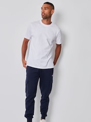 Threadbare Navy Cargo Style Joggers - Image 3 of 4