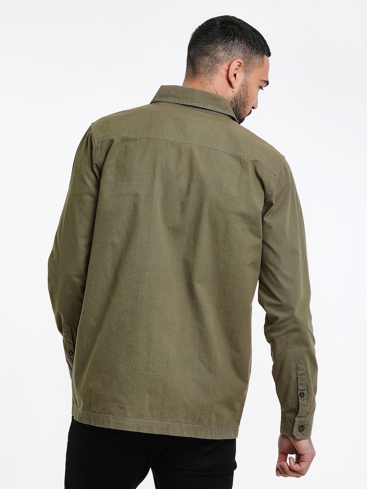 Threadbare Khaki Lightweight Jacket - Image 2 of 4