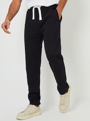 Threadbare Black Straight Leg Joggers - Image 1 of 4