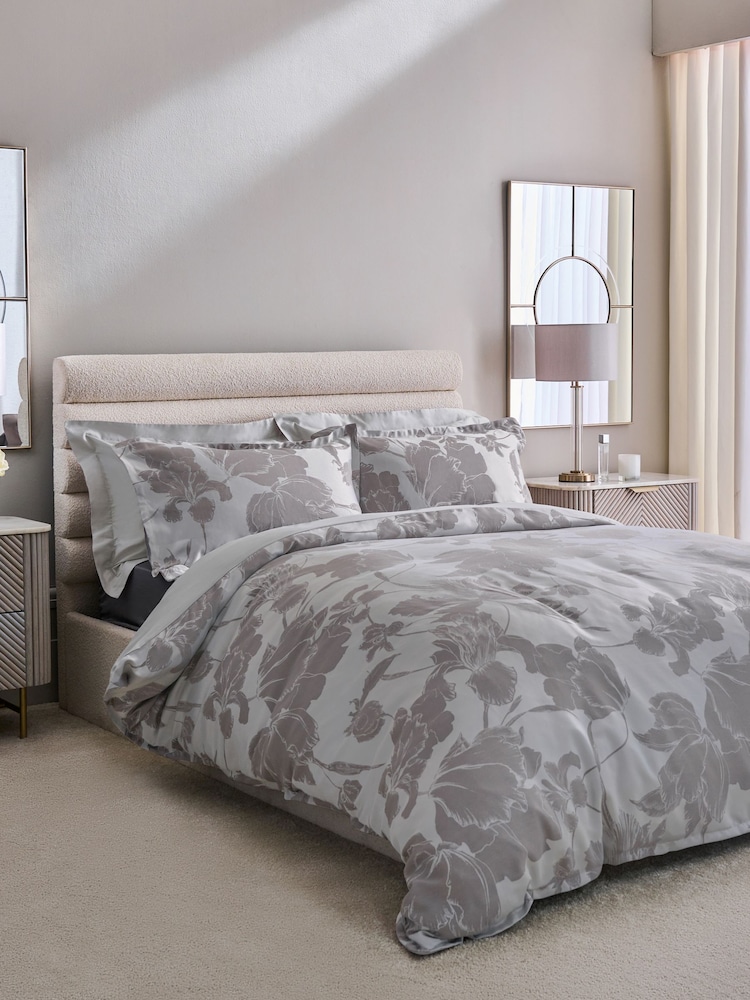 Lipsy Leila Jacquard Duvet Cover and Pillowcase Set - Image 1 of 3