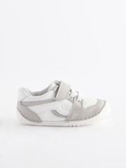 White/Neutral Standard Fit (F) Crawler Shoes - Image 2 of 5