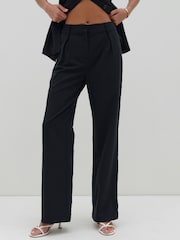 Pretty Lavish Black Harlee Waistcoat - Image 1 of 3