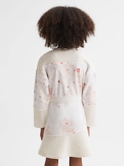 Vestido de mezcla de algodón con cordón ajustable Kendrix de Reiss - Imagen 5 de 7