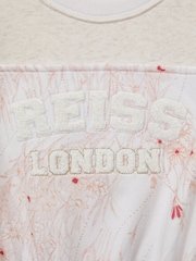 Vestido de mezcla de algodón con cordón ajustable Kendrix de Reiss - Imagen 7 de 7