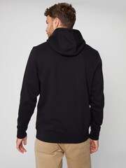 Threadbare Black Vintage Graphic Hoodie - Image 2 of 5