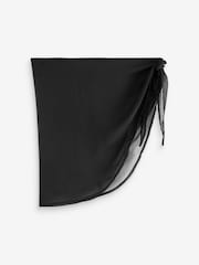 Boux Avenue Short Sarong Beach Black Cover-Up - Image 4 of 4