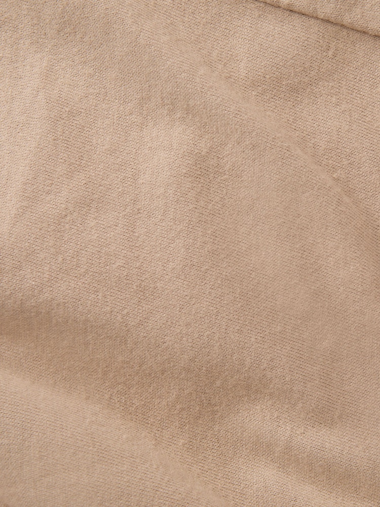 Reiss Camel Terry 4-9 yrs Cotton Crew Neck Crop Top - Image 6 of 6