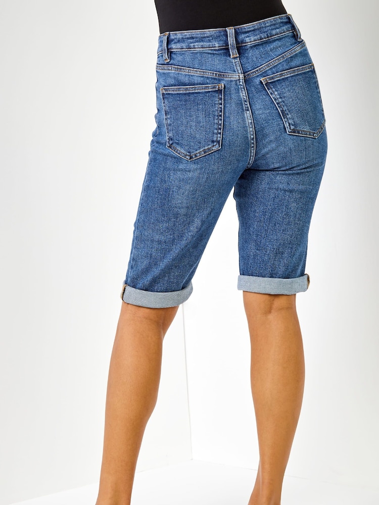 Blau - Roman Essential Knielange Shorts - Bild 2 von 5 Blau - Roman Essential Knielange Shorts - Bild 2 von 5