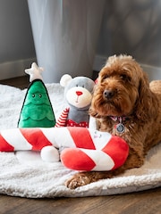 Rosewood Christmas Dog Toy Bundle Teddy Bear Candy Cane and Christmas Tree - Image 1 of 4