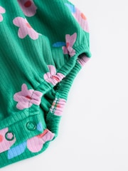 Mehrfarbig, hell geblümt - Baby Bloomer 100% Cotton Romper 3 Pack - Bild 10 von 12