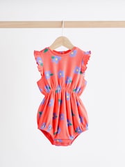 Mehrfarbig, hell geblümt - Baby Bloomer 100% Cotton Romper 3 Pack - Bild 3 von 12