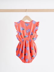 Mehrfarbig, hell geblümt - Baby Bloomer 100% Cotton Romper 3 Pack - Bild 4 von 12