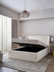 Lipsy Cream Ottoman Peony Bed - Image 3 of 10