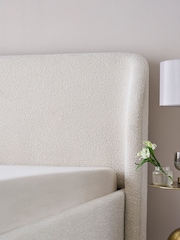 Lipsy Cream Ottoman Peony Bed - Image 5 of 10