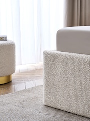 Lipsy Cream Ottoman Peony Bed - Image 7 of 10