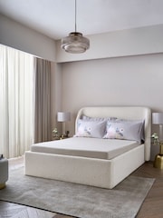 Lipsy Cream Ottoman Peony Bed - Image 8 of 10