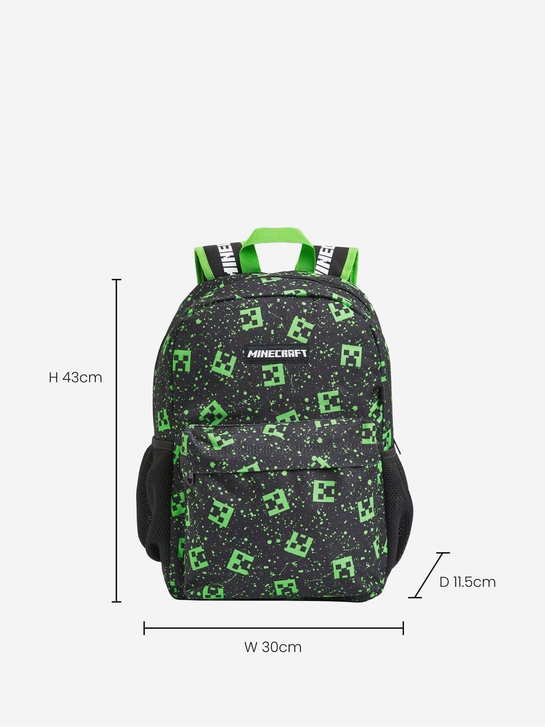 Minecraft creeper backpack discount