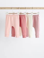 Pink, Uni - Baby-Leggings im 4er-Pack - Bild 1 von 6