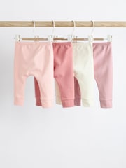 Pink, Uni - Baby-Leggings im 4er-Pack - Bild 2 von 6