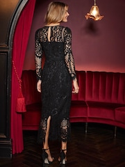 Sosandar luxe csipke ceruza ruha - Image 2 of 4
