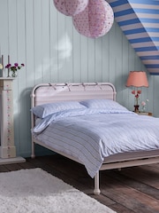 Cath Kidston Pink Upholstered Metal Tie Bed - Image 1 of 7