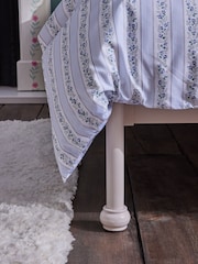 Cath Kidston Pink Upholstered Metal Tie Bed - Image 5 of 7