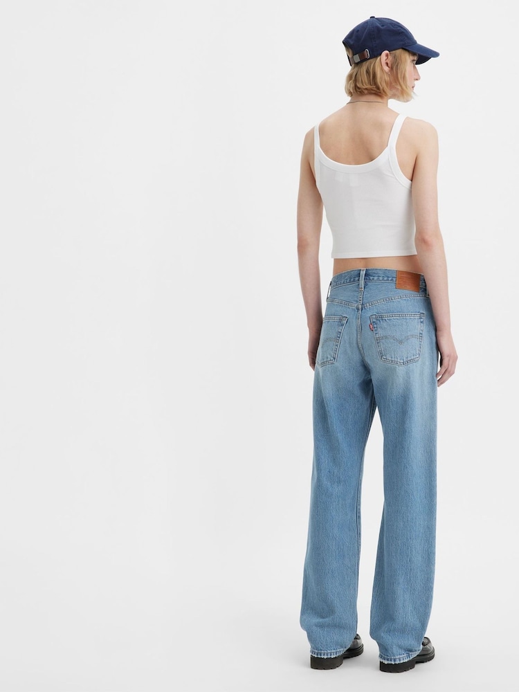 Levi's® Blue 501® 90's 100% Cotton Jeans - Image 2 of 6
