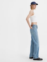 Levi's® Blue 501® 90's 100% Cotton Jeans - Image 3 of 6