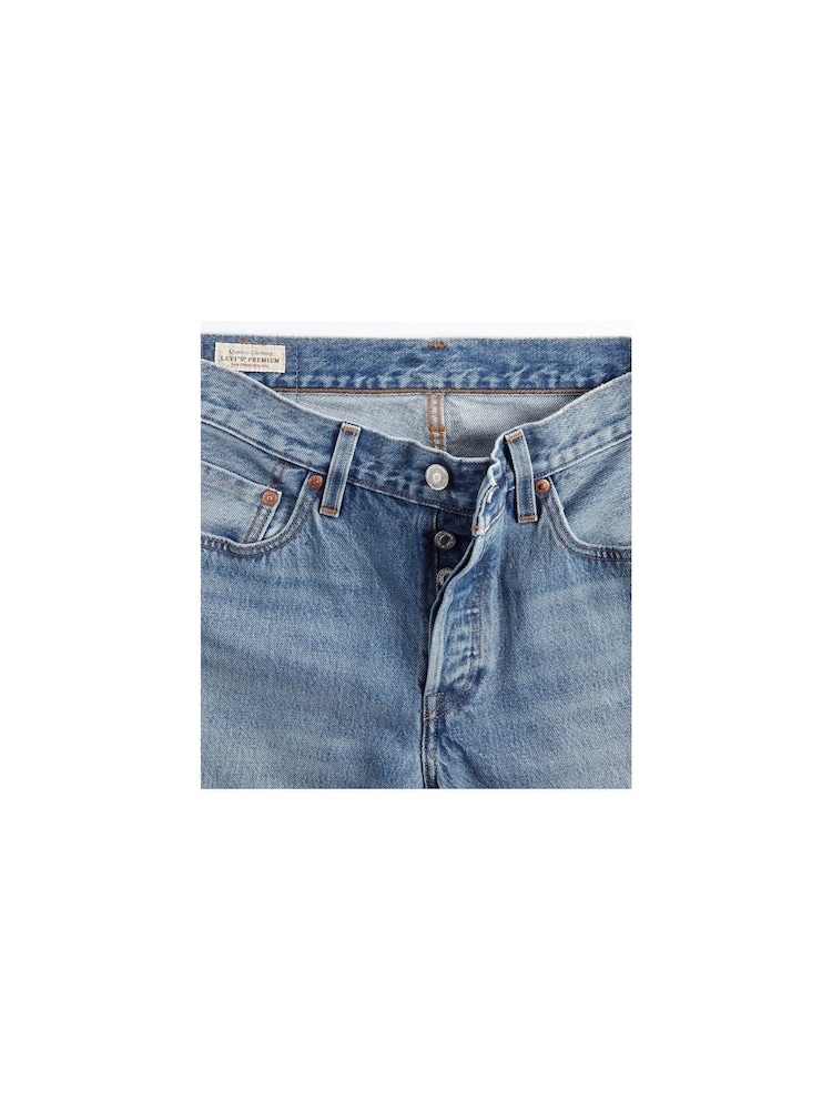 Levi's® Blue 501® 90's 100% Cotton Jeans - Image 6 of 6