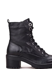 Moda In Pelle Bellzie Lace Up Leather Ankle Boots - Image 2 of 5