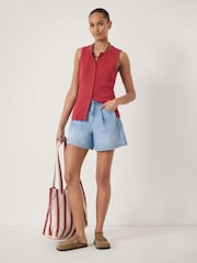 Hush Blue Larissa Denim Shorts - Image 2 of 5