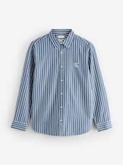 Calvin Klein Relaxed Cotton Poplin Stripe Shirt - Imagen 7 de 7