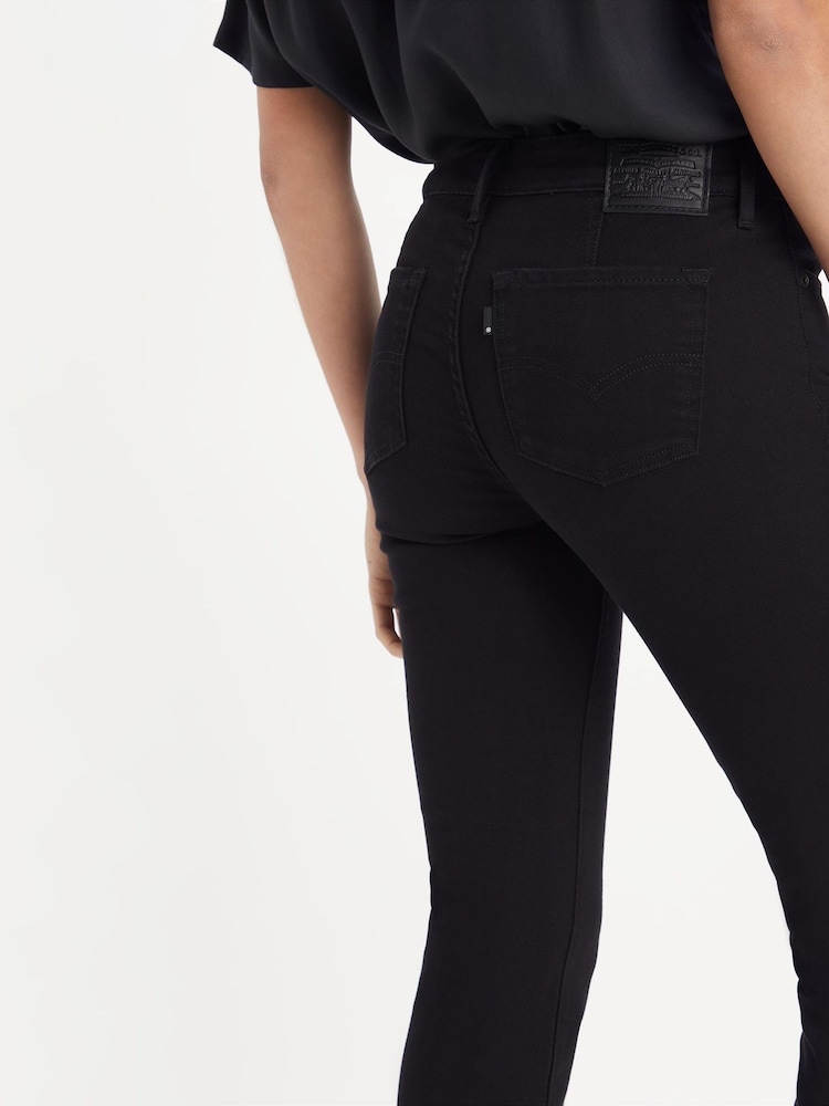 Levi's® Black Slim 712™ Welt Pocket Jeans - Image 10 of 10