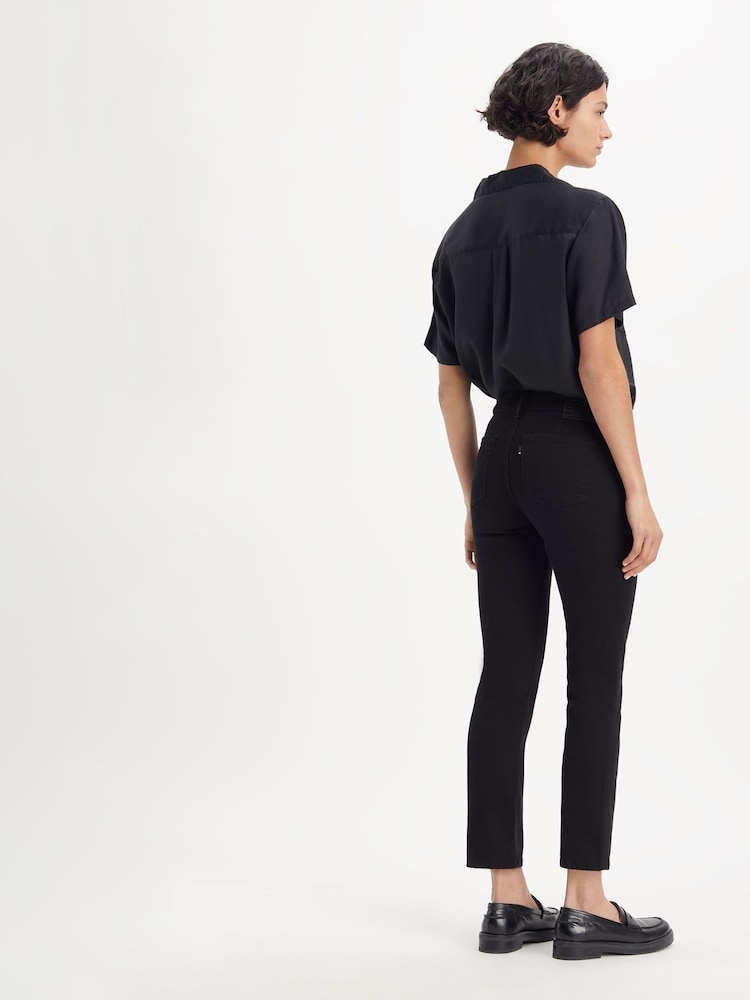 Levi's® Black Slim 712™ Welt Pocket Jeans - Image 3 of 10