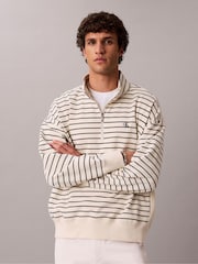 Calvin Klein Relaxed Cotton Terry սվիտեր - Պատկեր 1 5-ից
